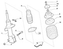 SOPORTE ALTAVOCES SUSPENSIONES / AMORTIGUADOR SNR K 