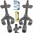 СЪЕМНИК ДЛЯ ПРУЖИН АМОРТИЗАТОРОВ McPHERSON PULLERS 380мм 2шт РОЗЕТ