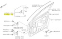 НАКЛАДКА ДВЕРИ ЛЕВАЯ SUBARU FORESTER V ORIGINAL 2019-