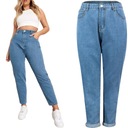 Женские джинсовые брюки Boohoo, джинсы для мам, джинсы с высокой талией, большие размеры 48