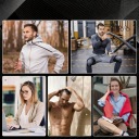 Тренажери Та Стрічки Багатоколірний Гума 8 Gum