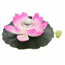 СОЛНЕЧНАЯ ЛАМПА ПЛАВАЮЩАЯ ЛИЛИЯ ДЛЯ ПРУДА