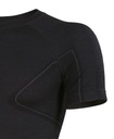 Brubeck Pánske tričko s krátkym rukávom ACTIVE WOOL čierne M Zbierka Merino Wool