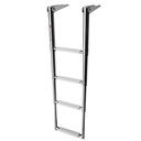 ЯХТНАЯ ЛЕСТНИЦА ДЛЯ ЛОДКИ, НЕДЕРЕВЯННАЯ, 4-ступенчатая. -02589