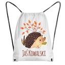 РЮКЗАК-СУМКА для детского сада и школы ЁЖИК + любое имя