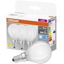 3 светодиодные лампы E14 5,5 Вт = 60 Вт, 4000K НИТЬ OSRAM