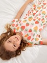 Shein Koszula nocna z nadrukiem truskawek 140 cm Płeć dziewczynki
