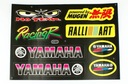 НАБОР НАКЛЕЙКОВ НАКЛЕЙКИ ДЛЯ МОТОЦИКЛОВ YAMAHA