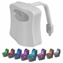 СВЕТОДИОДНАЯ ТУАЛЕТНАЯ ЛАМПА, ДАТЧИК ДВИЖЕНИЯ, 8 ЦВЕТОВ