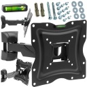 КРЕПЛЕНИЕ ДЛЯ ТЕЛЕВИЗОРА, ПОВОРОТНАЯ ВЕШАЛКА, ДО 32 ДЮЙМОВ