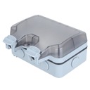 ВНЕШНЯЯ РОЗЕТКА ПИТАНИЯ 2 ПОРТ IP66