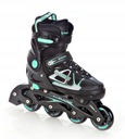 Rolki Wrotki Łyżwy Regulowane 4w1 RAVEN Spirit Black/Mint 40-43 EAN (GTIN) 5902276641442