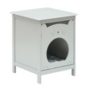 Кошачий домик, кошачий шкаф для туалетов кошек и маленьких кошек 47,5×50,8×60,5см