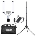 MITOYA СВЕТОДИОДНАЯ КОСМЕТИЧЕСКАЯ ЛАМПА 2в1 40ВТ С ГИБКИМИ РУЧКАМИ И ШТАТИВОМ