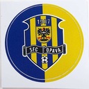 Nálepka Szlezky FC Opava erb (oficiálny) Dĺžka 4 cm