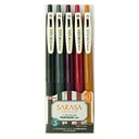 ШАРИКОВАЯ РУЧКА ZEBRA SARASA CLIP VINTAGE 2 5 ШТ.