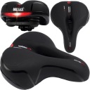 SIODEŁKO ROWEROWE PIANKOWE WODOODPORNE WYGODNE SIODŁO MIĘKKIE ODBLASK 650G