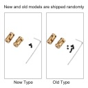 2 SZT. З'ЄДНАННЯ ДВИГУНА ЗЧЕПЛЕННЯ ВАЛУ DIY СИСТЕМА РУЛЬОВА ЛАТУНЬ NX  (18225554039) фото min 6