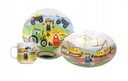 Набор столовый детский, 3 шт. Строительство