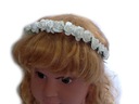 ПОВЯЗКА НА ГОЛОВУ ЦВЕТЫ БЕЛЫЕ РОЗЫ topkids26