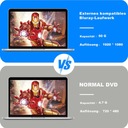 Внешний записывающий проигрыватель Blu-ray DVD, портативный USB 3.0 Type-C