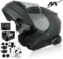 KASK MOTOCYKLOWY NX TOURISM r.L NX INTERKOM|BLUETOOTH |ZESTAW SŁUCHAWKOWY