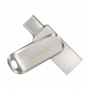 Pendrive SANDISK 128GB Ultra Dual LUXE USB-C METAL