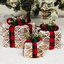 ПОДАРОЧНОЕ УКРАШЕНИЕ СВЕТОДИОДНЫЙ НАБОР ИЗ 3 ШТ.