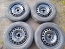 RUEDAS ACERO 4X100 DACIA LOGAN SANDERO RENAULT CLIO ZOE NEUMÁTICOS 195/65 15 