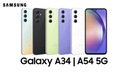 Samsung Galaxy A34 5G SM-A346B 6/128 Farby na výber ZADARMO Interná pamäť 128 GB