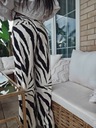 Nohavice BIANCO premium – zebra Dĺžka nohavíc dlhá