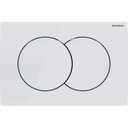 Кнопка для унитаза Geberit DELTA01 белая 115.107.11.1 для UP100 Duofix Basic