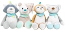 Интерактивная пустышка InnoGIO Angelo Teddy Bear светится.
