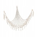 Мягкая игрушка-гамак с мягкой сеткой, макраме