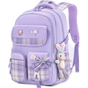 Рюкзак школьный, школьная сумка в клетку SCHOOL (D071)