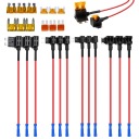 КОМПЛЕКТ 12 ADAPTEROW BEZPIECZNIKOWYCH 5A ATO ATC МІНІ MICRO2 12V 24V  (18907445404) фото min 15