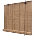Жалюзи Lumarko Bamboo 120 х 160 см, коричневые