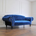 Sofa Pikowana Chesterfield Glamour Fabia 3 os.