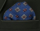 Синий мужской нагрудный платок Chattier