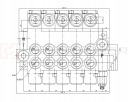 DISTRIBUTEUR HYDRAULIQUE 5 SECTIONNEL 30L PRZYLACZA 18/16 ORIGINAL HYDROLIDERphoto 7