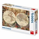 Dino Puzzle Historická mapa 1000 dielikov