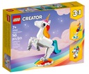 LEGO Creator 31140 Волшебный единорог 3в1 Морской конек Утка 7+