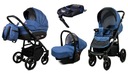 Коляска BabyLux AXEL ALU 4в1 + база ISOFIX