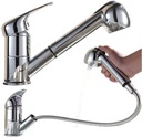 BATERIA KUCHENNA Z WYCIĄGANĄ WYLEWKĄ ELASTYCZNA ZLEWOZMYWAKOWA