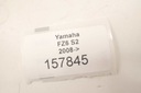 Yamaha FZ6 Fazer S2 08- Set podnóżek lewy tył pasażera [L] Materiał aluminium