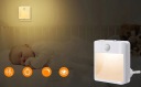 LED Нічник з датчиком руху та сутінків для спальні, без відблисків, 2 шт.