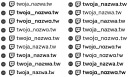 НАКЛЕЙКА WLEPKA NAZWA UZYTKOWNIKA TWITCH 15CM BIALY, ВЕЛИКИЙ ВИБІР FONTOW  (18786135728) фото min 11