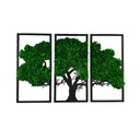 ТРИПТИК Дерево 120Х81 мох Крабовое украшение