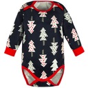 BODY DŁUGI RĘKAW CHOINKI 74 świąteczne UNISEX