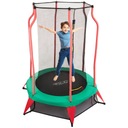 МАЛЕНЬКИЙ ДОМАШНИЙ батут ДЕТСКИЙ ДЛЯ ДОМА И САДА С САДОВОЙ СЕТКОЙ 140 СМ